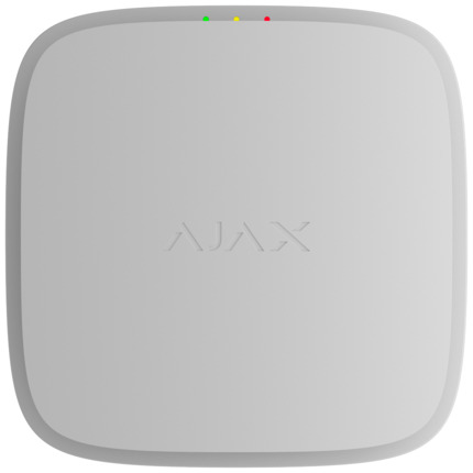 Comprar AJAXINCENDIO AJ-EN54-SMOKE-SOUNDER-W Detector óptico con sirena inalámbrico - Sensor de humo óptico de doble espectro - Evita respuestas por vapor de agua - Volumen del sonido hasta 95 dB - Control y configuración remotos en las apps Ajax - Po