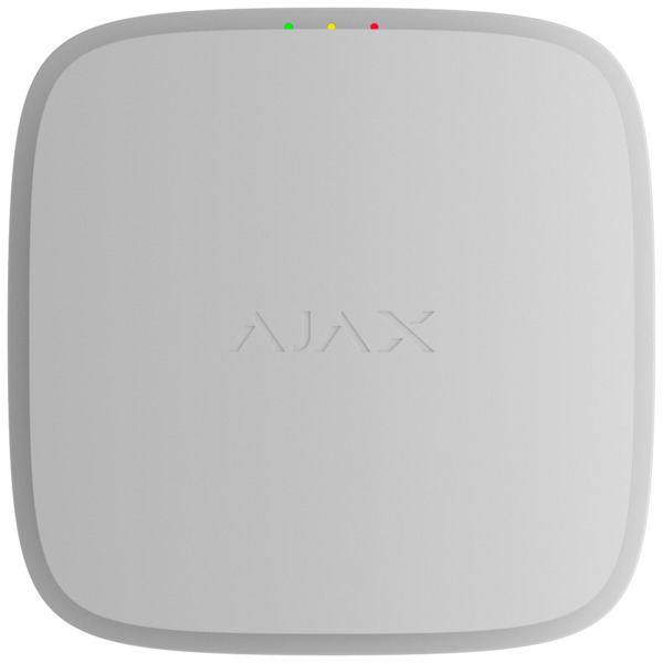 AJAXINCENDIO AJ-EN54-SMOKE-SOUNDER-W Detector óptico con sirena inalámbrico - Sensor de humo óptico de doble espectro - Evita