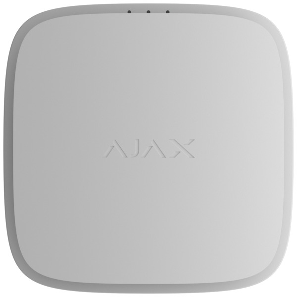 AJAXINCENDIO AJ-EN54-SMOKE-W Inalámbrico - Sensor de humo óptico de doble espectro - Evita respuestas por vapor de agua - Dete