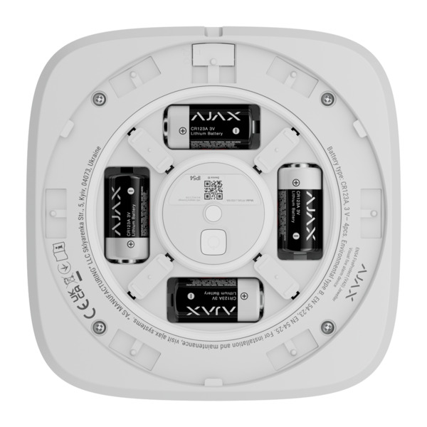 AJAXINCENDIO AJ-EN54-VAD-W Indicador lumínico inalámbrico - Notificaciones instantáneas - Control y configuración remotos en l (3)