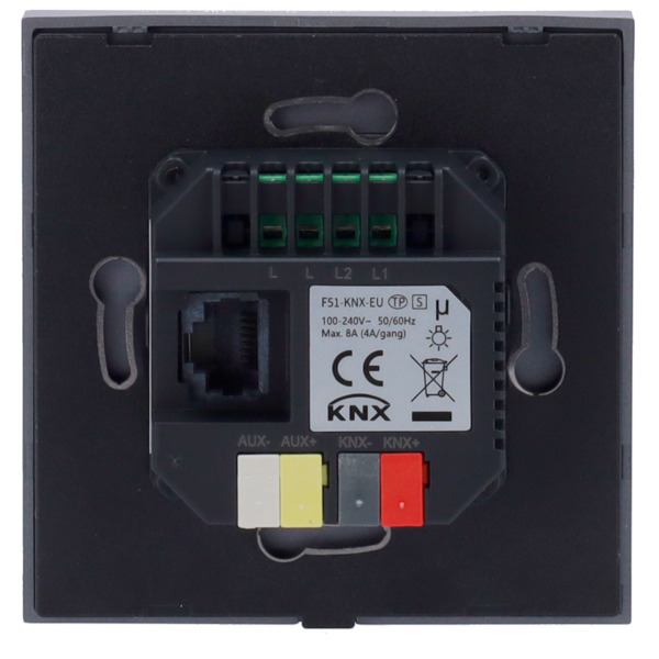 AKUBELA AK-KS41-KNX-EU Monitor Linux para domótica - Pantalla TFT de 3.27&quot; | 4 botones físicos - Audio bidireccional | Moni (5)