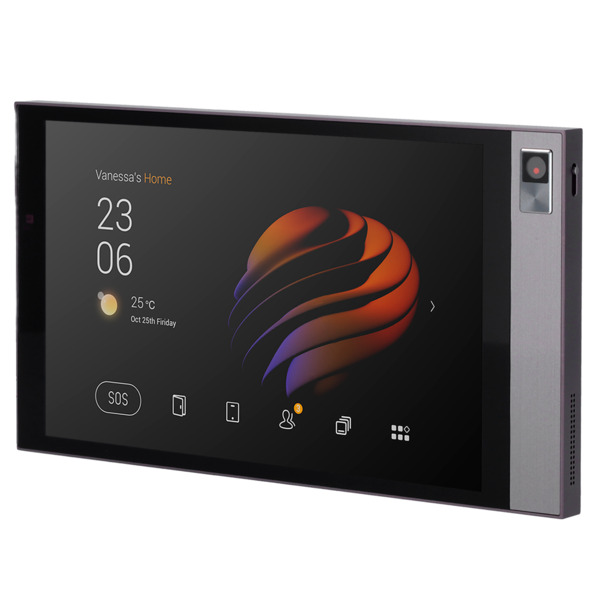 AKUBELA AK-PG71-KNX-EU Monitor Android 10.0 para domótica - Pantalla TFT de 8" | Aplicaciones de terceros - Audio bidirecci