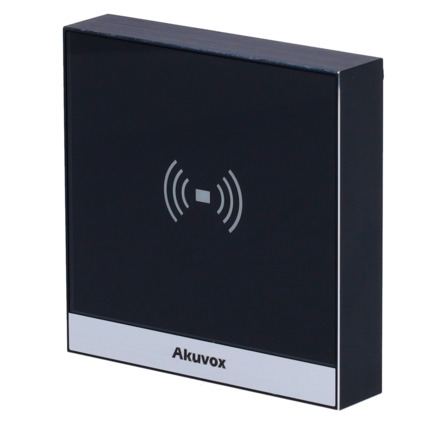 Comprar AKUVOX AK-A01S Control de acceso IK07 - Tarjeta EM/MF y NFC | 1 relé - 20.000 usuarios | 100.000 registros - Controladora integrada | Wiegand 26/34 - Apto para exterior IP65 | TCP/IP y PoE - Conexión a través de Cloud | Salida 12V
