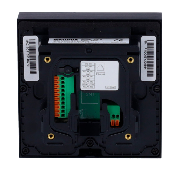 AKUVOX AK-A01S Control de acceso IK07 - Tarjeta EM/MF y NFC | 1 relé - 20.000 usuarios | 100.000 registros - Controladora integr (1)