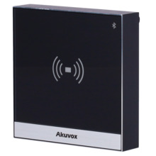 AKUVOX AK-A03S Control de acceso IK07 - Tarjeta EM/MF, NFC y BLE | 1 relé - 20.000 usuarios | 100.000 registros - Controladora i