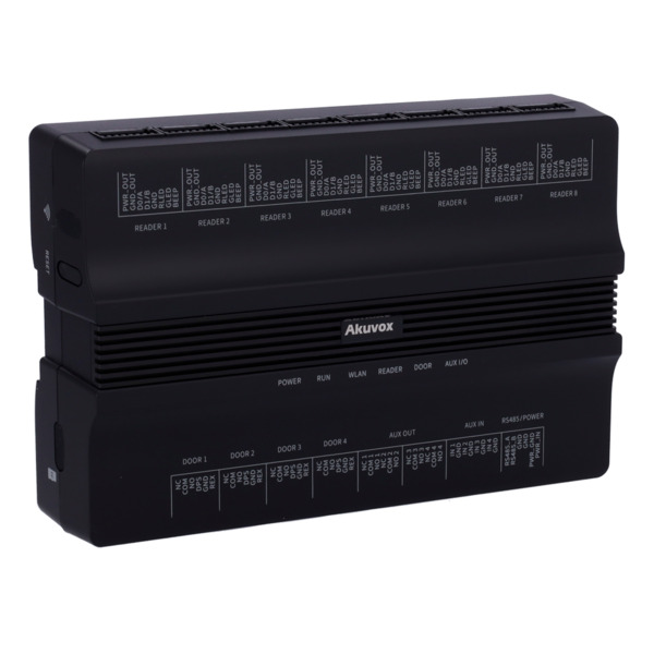 AKUVOX AK-A095 Controladora de acceso PoE - Tarjeta y PIN - 100.000 usuarios | 200.000 registros - 8 lectores por Wiegand | 8 le (1)