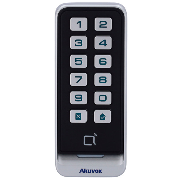 AKUVOX AK-ACR-CRM11 Lector de acceso - Acceso por tarjeta EM/MF y PIN - Indicador LED y acústico - Wiegand 26/34 - Compatible co (1)