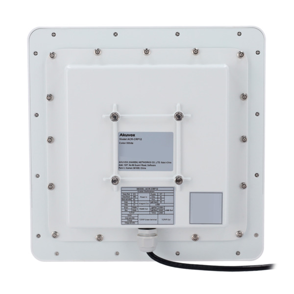 AKUVOX AK-ACR-CRP12 Lector de acceso - Acceso por pegatina UHF - Indicador LED y acústico - Wiegand 26/34 | Alcance 10 metros - (5)