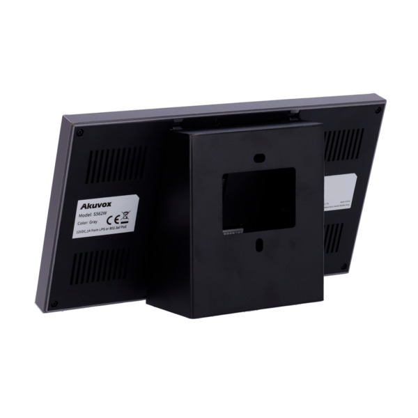 AKUVOX AK-BR-562-ANGLE Soporte para videoportero - Compatible con monitores serie AK-S562 sin &quot;-S&quot; - Medidas: X (Al) x (5)