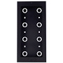 AKUVOX AK-BR-E18C-F Panel frontal y caja de registro encastrada - Específica para Akuvox AK-E18C - Panel: 325 (Al) x 156 (An) x (2)