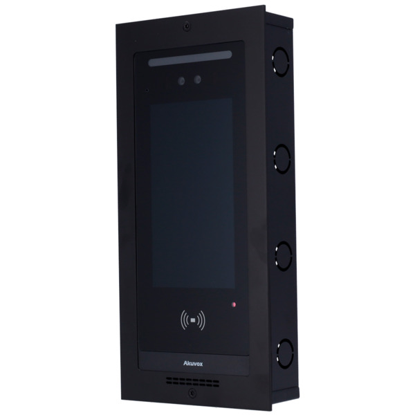 AKUVOX AK-BR-E18C-F Panel frontal y caja de registro encastrada - Específica para Akuvox AK-E18C - Panel: 325 (Al) x 156 (An) x (7)