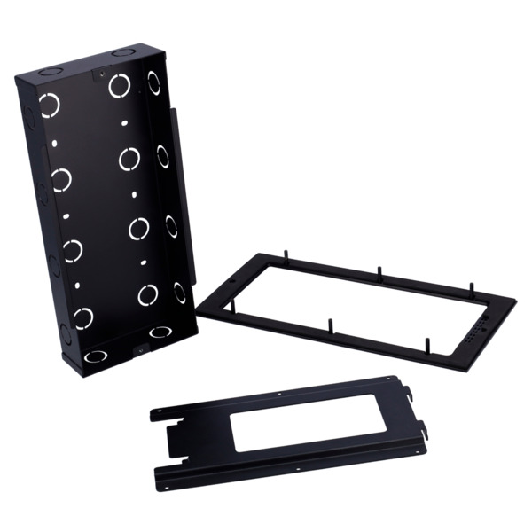 AKUVOX AK-BR-E18C-F Panel frontal y caja de registro encastrada - Específica para Akuvox AK-E18C - Panel: 325 (Al) x 156 (An) x (9)