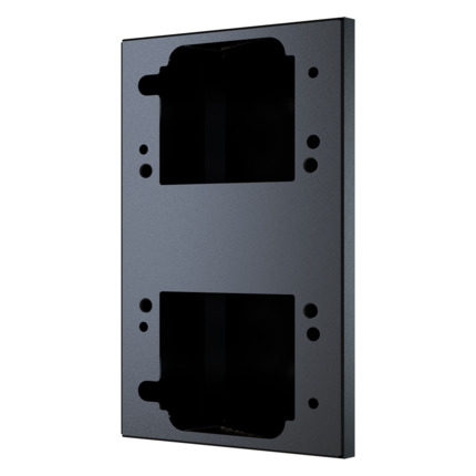Comprar AKUVOX AK-BR-R20A-ANGLE Soporte para videoportero - Específico para Akuvox AK-R20A - Medidas: 137 (Al) x 83 (An) x 50 (Fo) mm - Fabricado en acero galvanizado - Montaje encastrado en ángulo - Fácil instalación