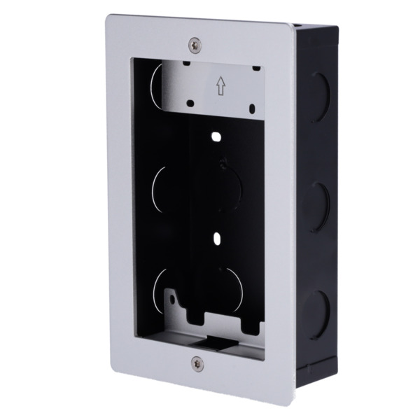 AKUVOX AK-BR-R20A-F Panel frontal y caja de registro encastrada - Específica para Akuvox AK-R20A - Panel: 120 (Al) x 189 (An) x