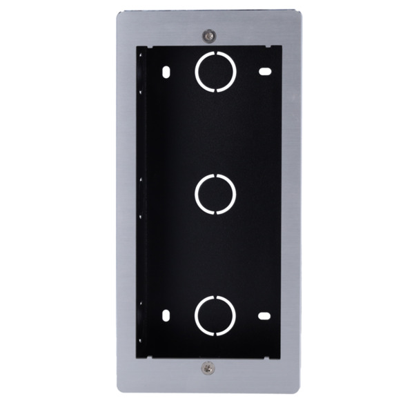 AKUVOX AK-BR-R20B-F Panel frontal y caja de registro encastrada - Específica para Akuvox AK-R20B(K)-xB - Panel: 226 (Al) x 108 ( (1)