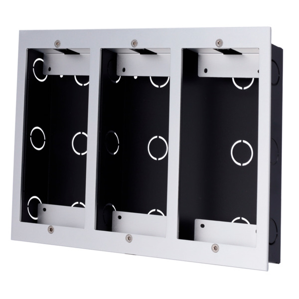 AKUVOX AK-BR-R20B-F3 Panel frontal y caja de registro encastrada - Específica para Akuvox AK-R20B(K)-xB - Específica para Akuvox