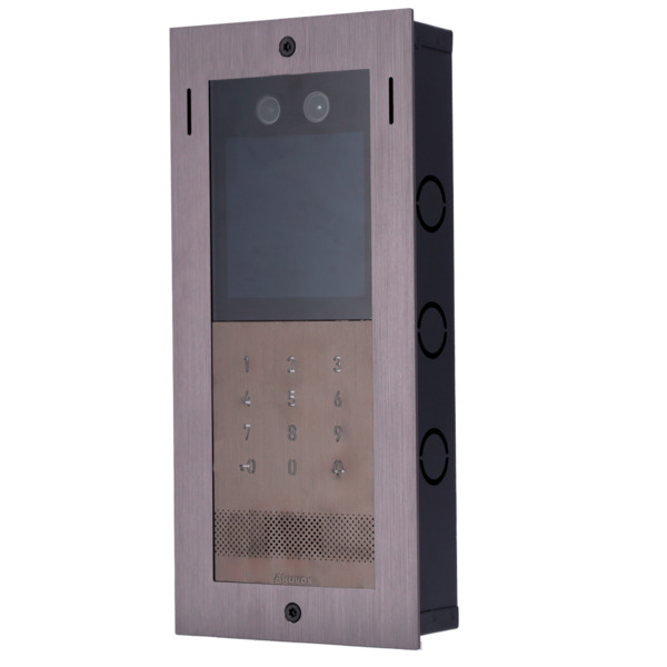 AKUVOX AK-BR-X912-F Panel frontal y caja de registro encastrada - Específica para Akuvox AK-X912S - Panel: 273 (Al) x 126 (An) x (3)