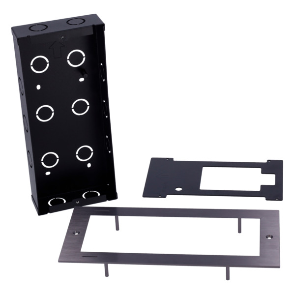 AKUVOX AK-BR-X912-F Panel frontal y caja de registro encastrada - Específica para Akuvox AK-X912S - Panel: 273 (Al) x 126 (An) x (5)