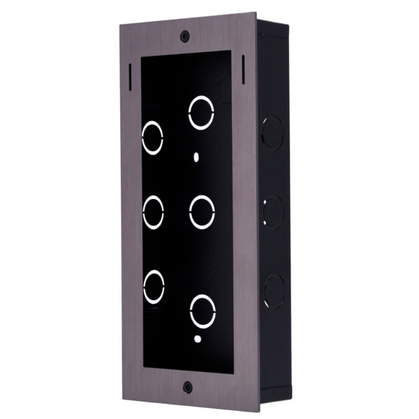 AKUVOX AK-BR-X912-F Panel frontal y caja de registro encastrada - Específica para Akuvox AK-X912S - Panel: 273 (Al) x 126 (An) x