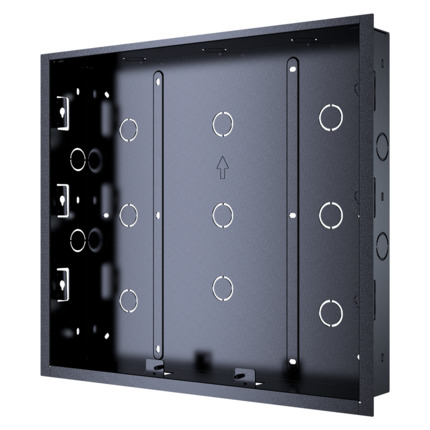 Comprar AKUVOX AK-BR-X916-F Soporte para videoportero - Específico para Akuvox AK-X916S - Medidas: 336 (Al) x 382 (An) x 59 (Fo) mm - Fabricado en acero galvanizado - Montaje encastrado - Fácil instalación