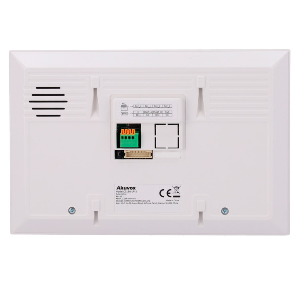 AKUVOX AK-C313W-LP-2-WHITE Monitor Linux para videoportero - Pantalla TFT de 7" - Audio bidireccional Crystal Clear - 2 hil (3)