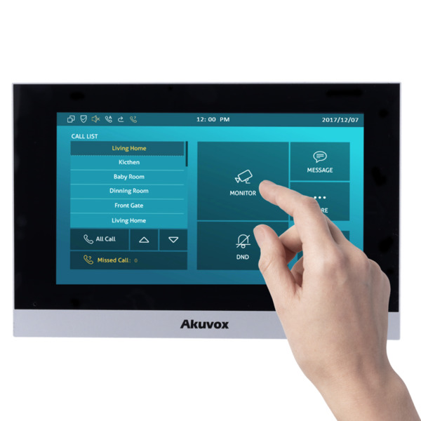 AKUVOX AK-C315W Monitor Android 6.0 para Videoportero - Pantalla TFT de 7&quot; | Aplicaciones de terceros - Audio bidireccional (5)