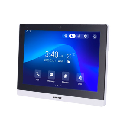 Comprar AKUVOX AK-C319W Monitor Android 9.0 para videoportero - Pantalla IPS de 10&quot; - Audio bidireccional Crystal Clear | Easy UI - TCP/IP, PoE, WiFi, Bluetooth, SIP estándar - Mantenimiento Cloud | APPs de terceros - Conexión a través de Cloud | Cá