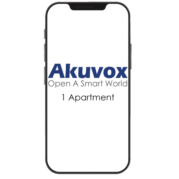 AKUVOX AK-COUPON-FOREVER Akuvox - Licencia para 1 apartamento - Para APP sin monitor en comunidades - Compatible con APP Akuvox