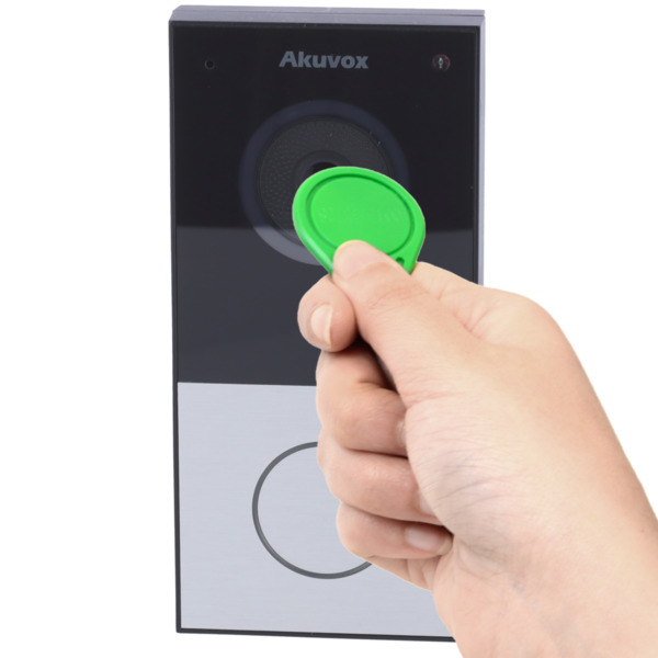 AKUVOX AK-E12S Videoportero IP en superficie - Cámara 2 Mpx | Audio bidireccional - Apertura con tarjeta MF, NFC y BLE | 1 relé (7)