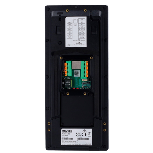 AKUVOX AK-E18C Videoportero IP con control de acceso - Cámara 2 Mpx | Audio y vídeo bidireccional - Facial, tarjeta, NFC, BLE, Q (5)