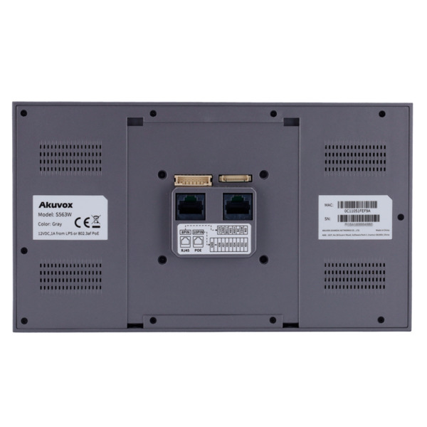 AKUVOX AK-KIT05-IP-ANDROID Kit de videoportero Android - IP | Placa y monitor - Audio bidireccional Crystal Clear - Lector EM/MF (5)