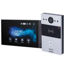 AKUVOX AK-KIT05-IP-ANDROID Kit de videoportero Android - IP | Placa y monitor - Audio bidireccional Crystal Clear - Lector EM/MF