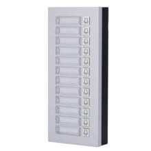 AKUVOX AK-MD12 Módulo de extensión - 12 botones - Compatible con AK-R20B-xB y AK-R20K - Conexión RS485 - Sólo montaje encastrado