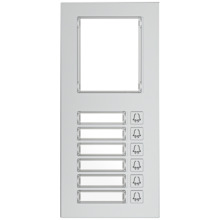 AKUVOX AK-MD6 Módulo de extensión - 6 botones y panel informativo - Compatible con AK-R20B-xB y AK-R20K - Conexión RS485 - Sólo