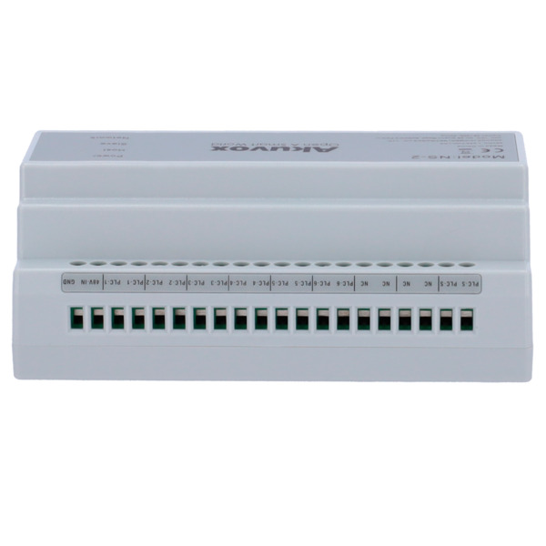 AKUVOX AK-NS-2 Conversor 2 hilos a IP - 6 grupos de 2 hilos - TCP/IP con RJ45 - Alimenta dispositivos de 2 hilos - Conexión de c (3)