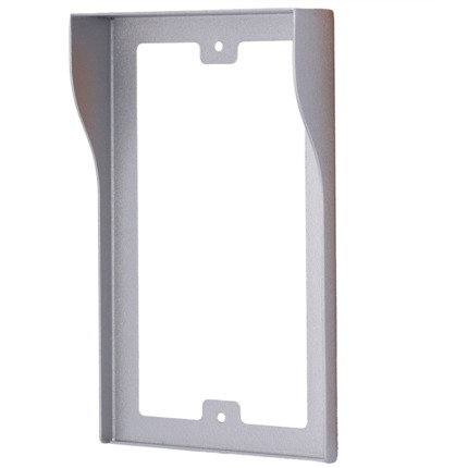 Comprar AKUVOX AK-R20A-RAINCOVER-F Cubierta para videoportero - Específica para Akuvox AK-R20A - Medidas: 192 (Al) x 123 (An) x 30 (Fo) mm - Fabricada en acero galvanizado - Visera para lluvia - Montaje encastrado