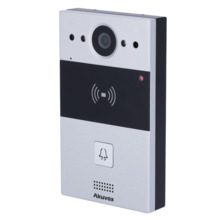 AKUVOX AK-R20A Videoportero IP en superficie - Cámara 2 Mpx | Audio bidireccional - Apertura con tarjeta EM/MF y NFC | 2 relés -