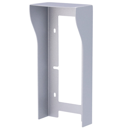 Comprar AKUVOX AK-R20B-RAINCOVER-S Cubierta para videoportero - Específica para Akuvox AK-R20B(K)-xB - Medidas: 193 (Al) x 87 (An) x 50 (Fo) mm - Fabricada en acero galvanizado - Visera para lluvia - Montaje en superficie