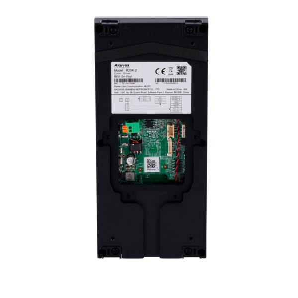 AKUVOX AK-R20K-2 Videoportero 2 hilos en superficie - Cámara 2 Mpx | Audio bidireccional - Apertura con tarjeta EM/MF, NFC y PIN (3)