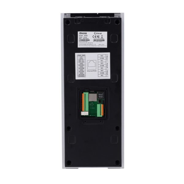 AKUVOX AK-R29S Videoportero IP - Cámara 3 Mpx | Audio y vídeo bidireccional - Facial, tarjeta, PIN y QR | 3 relés - Apartamentos (1)