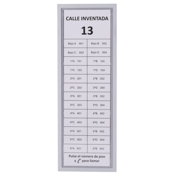 AKUVOX AK-S532-INFOMODULE Módulo informativo - Personalizable - Compatible con AK-S532 - Montaje en superficie o encastrado - Fa (1)