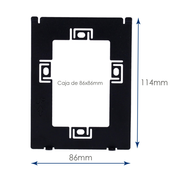 AKUVOX AK-S562W-V Monitor Linux para videoportero - Pantalla vertical TFT de 7" - Audio bidireccional Crystal Clear | Easy (7)