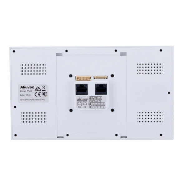 AKUVOX AK-S563-WHITE Monitor Android 12.0 para videoportero - Pantalla IPS de 8&quot; - Audio bidireccional Crystal Clear | Easy (5)