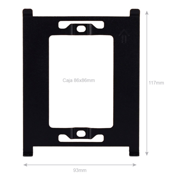 AKUVOX AK-S563W-S Monitor Android 12.0 para videoportero - Pantalla IPS de 8" | Montaje en superficie - Audio bidireccional (7)