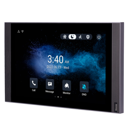 Comprar AKUVOX AK-S565 Monitor Linux para videoportero - Pantalla IPS de 10&quot;  - Audio bidireccional Crystal Clear | Easy UI - TCP/IP, PoE, SIP estándar - Mantenimiento a través de Cloud - Conexión de monitor y placas a través de Cloud