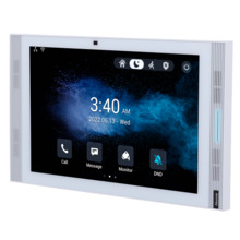 AKUVOX AK-S567-WHITE Monitor Android 12.0 para videoportero - Pantalla IPS de 10&quot; - Audio bidireccional Crystal Clear | Eas