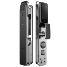 AKUVOX AK-SL50 Cerradura inteligente con videoportero - Huella, tarjeta y PIN - 50 usuarios | WiFi - Cámara 2 Mpx y pantalla 4&q