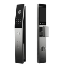 AKUVOX AK-SL60 Cerradura inteligente con videoportero - Facial, palma, vena, huella, tarjeta, NFC y PIN - 50 usuarios | WiFi y B