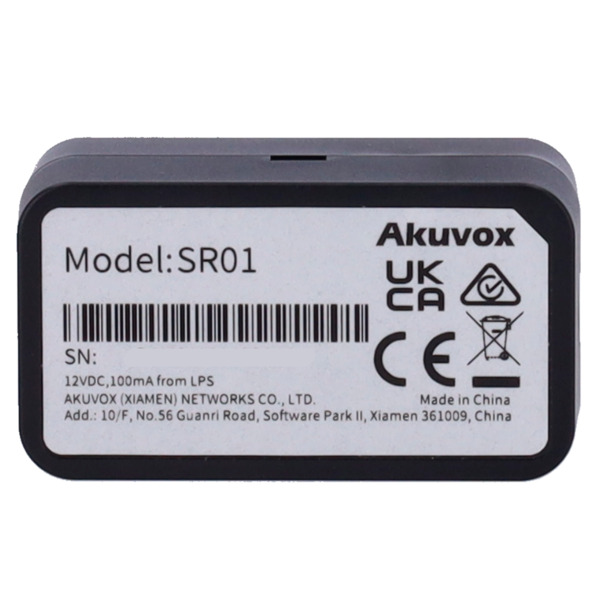 AKUVOX AK-SR01 Módulo de puerta segura - Tamaño reducido para cajas de mecanismo - Comunicación RS485 | Entrada de pulsador - Sa (1)