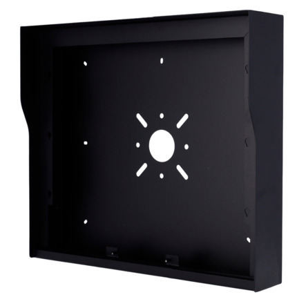 Comprar AKUVOX AK-X916-RAINCOVER-S Soporte para videoportero con visera - Específico para Akuvox AK-X916S-L - Medidas: 347 (Al) x 390 (An) x 89 (Fo) mm - Fabricado en acero galvanizado - Montaje en superficie - Fácil instalación